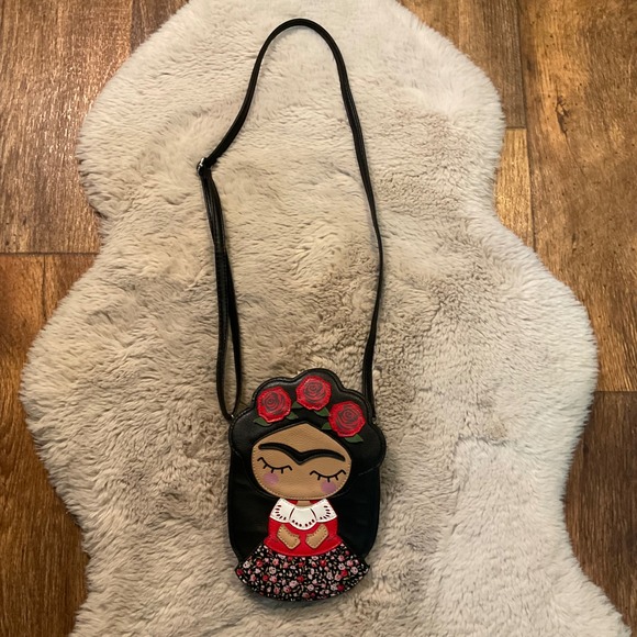 Sleepyville Critters Frida Karloff Faux Leather Crossbody Bag Shoulder Bag - Picture 1 of 9